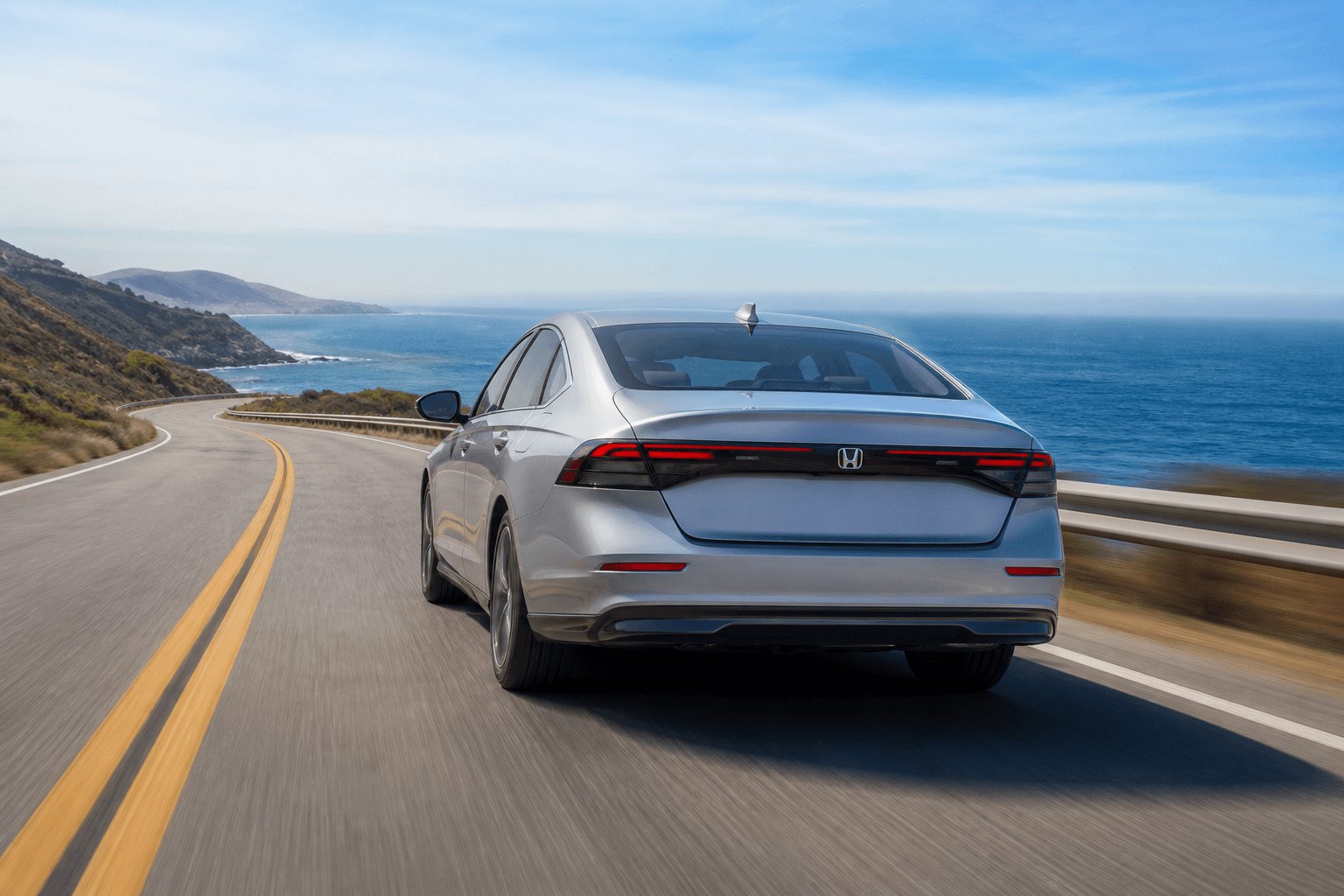 Accord e:HEV Touring rear angle