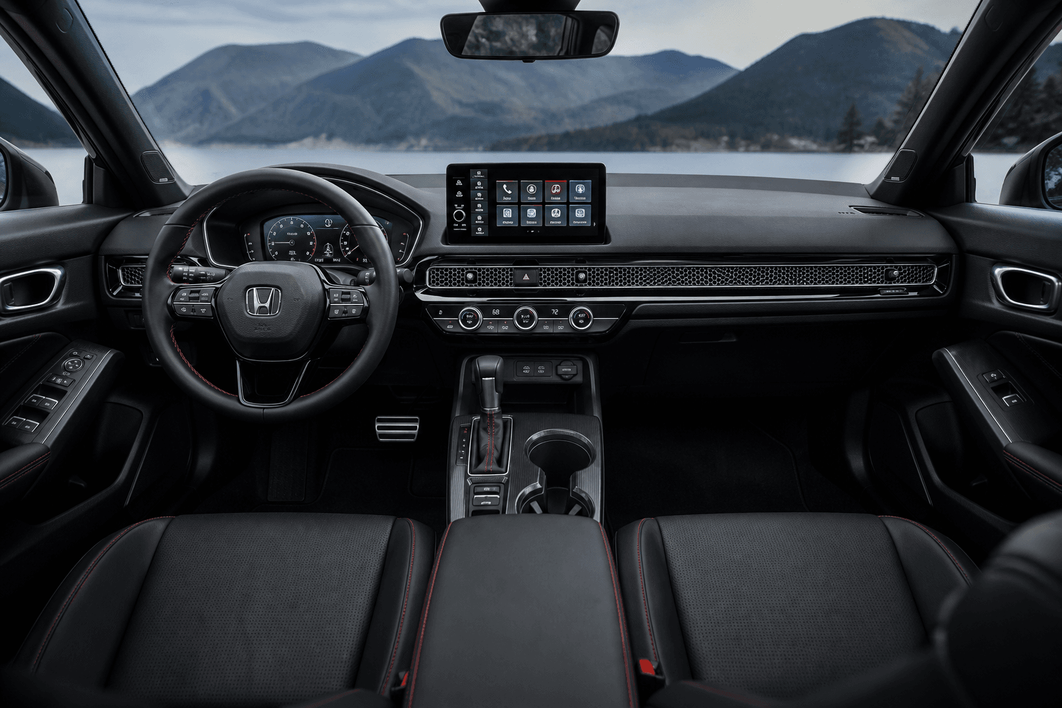 Civic Sedan Hybrid / RS interior
