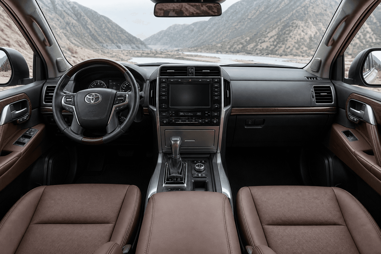 Land Cruiser Prado TX-L 70th interior