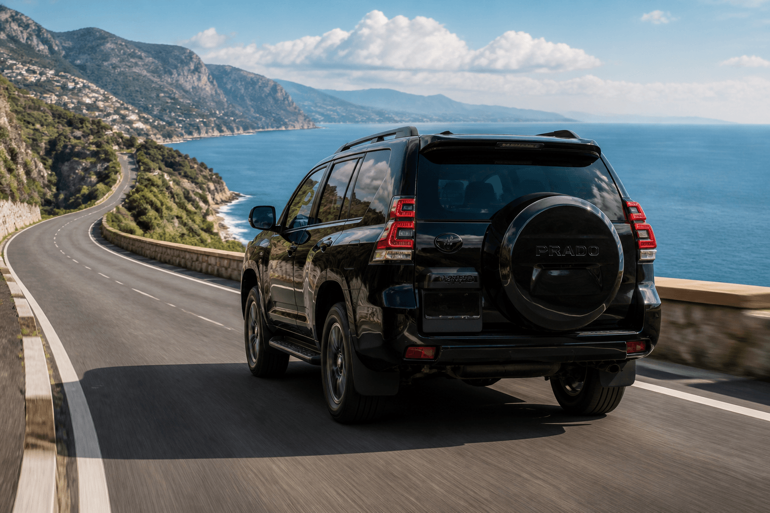 Land Cruiser Prado TX-L 70th rear angle