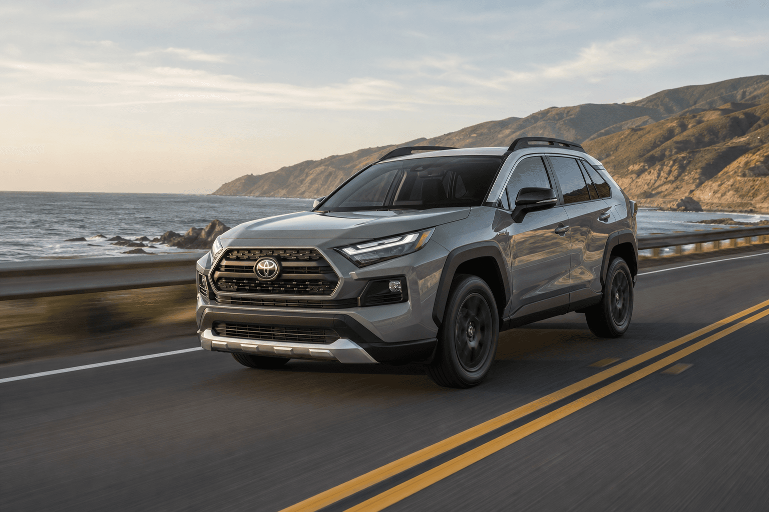 RAV4 Hybrid Adventure 2023 front three-quarter